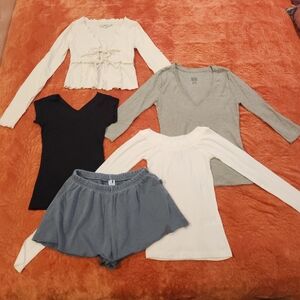 5-pc Urban Outfitters sz XS lot with flaws, BDG, Out From Under, Kimchi Blue